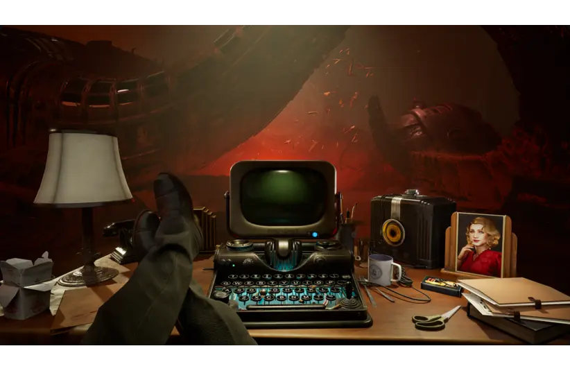 Screenshot from Nobody Wants to Die, Epic Games Store