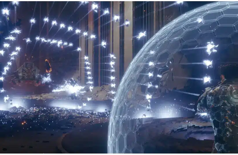 Saros contains high energy combat and weapons to match it