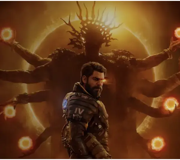 Saros is an action shooter taking place on a planet called Carsona