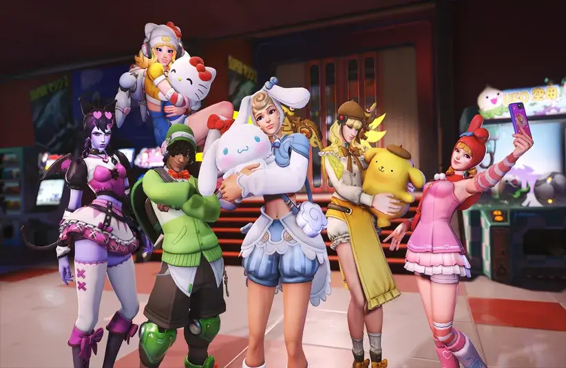 Hello Kitty and Friends Collaboration in Overwatch