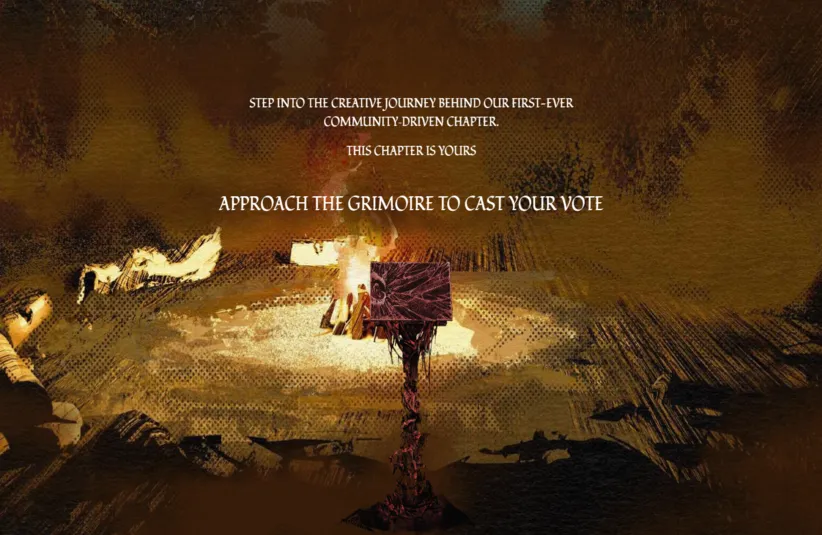 Dead by Daylight voting website