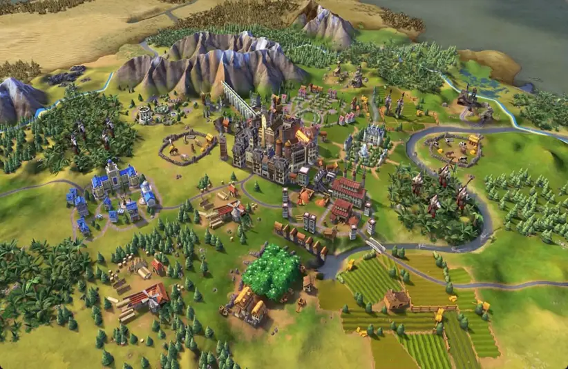 Screenshot from Civilization VI, Epic Games, Free through Amazon Prime Gaming for February