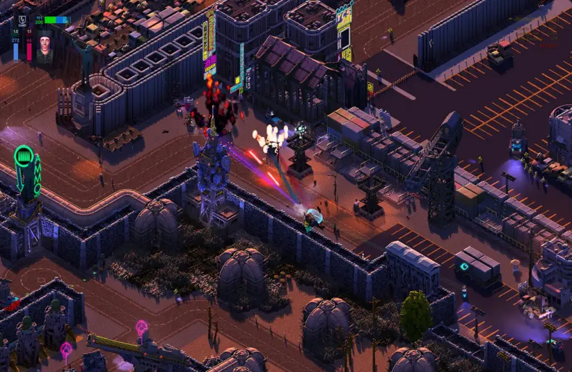 Screenshot from Brigador: Up-Armored Deluxe, GOG.com, Amazon Prime free Feb 2026