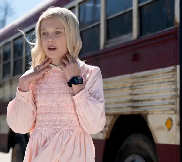 Millie Bobby Brown in "Stranger Things" (2016).