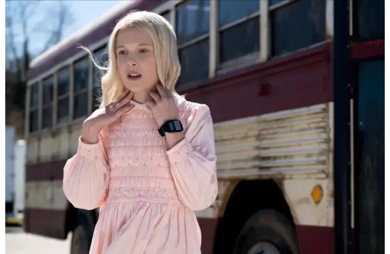 Millie Bobby Brown in "Stranger Things" (2016).