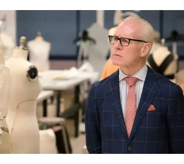 Tim Gunn in an episode of "Project Runway". Courtesy of Lifetime/IMDb