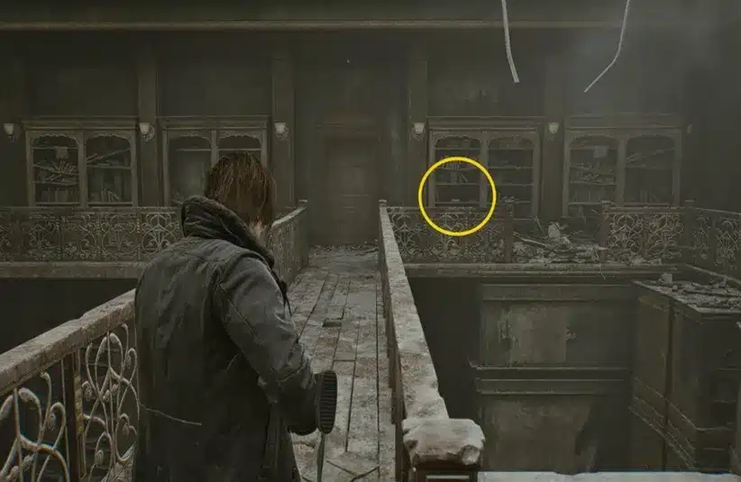 Clue # 2 location in Barry's Scavenger Hunt from Resident Evil Requiem