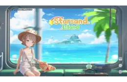 Starsand Island Start Game screen, Seed Sparkle Lab, life sim