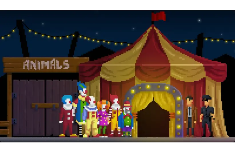 Screenshot from The Darkside Detective: A Fumble in the Dark, Epic Games Store