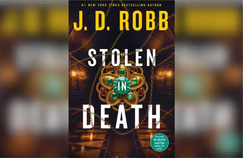 Cover for "Stolen In Death" by J.D. Robb. Courtesy of Macmillan Publishers