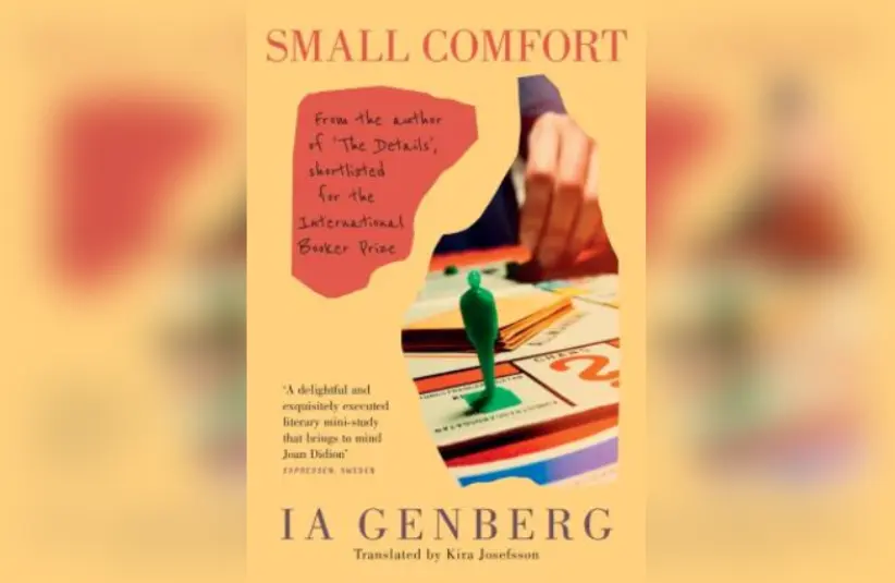 Cover for "Small Comfort" by Ia Genberg. Translated by Kira Josefsson. Courtesy of Wildfire Books