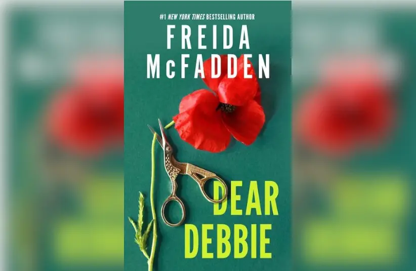 Cover for "Dear Debbie" by Freida McFadden