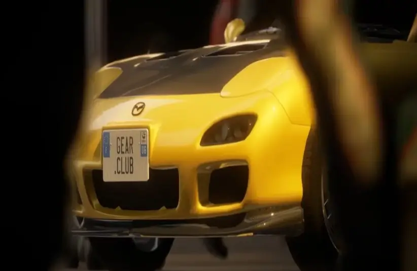 A car reveal in Gear.Club Unlimited 3