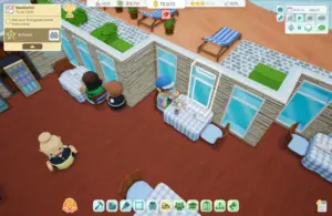 A restaurant scene in Hotel Architect