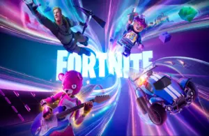 Fortnite poster on Epic Games Store