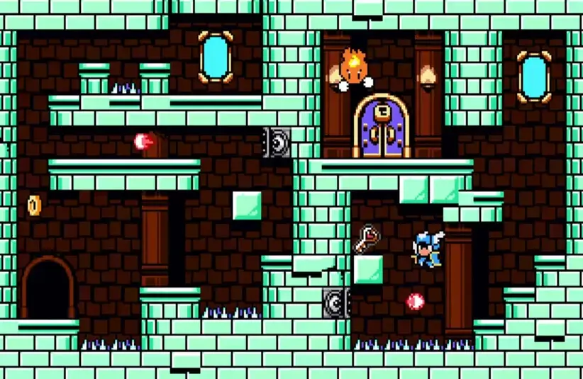 A platforming level in Lovish.