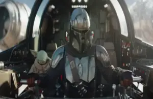 Din and Grogu in The Mandalorian and Grogu