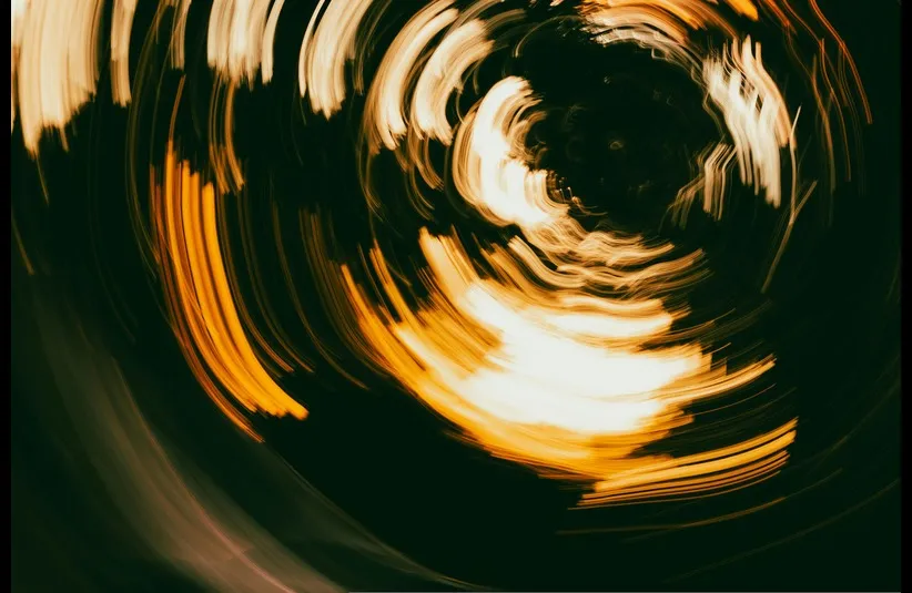 In the daily devotion, an image of a whirlwind is seen.