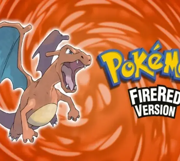 The title of Pokémon: FireRed