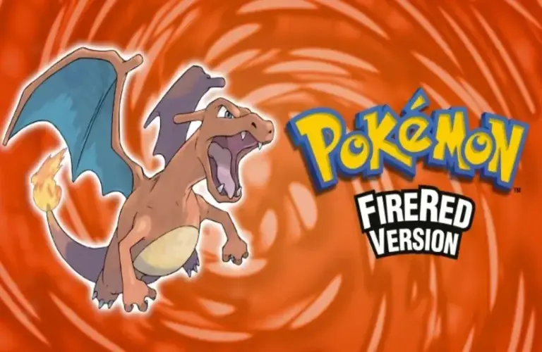 The title of Pokémon: FireRed