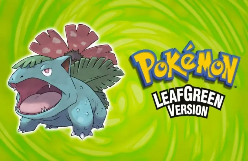 The title of Pokémon: LeafGreen