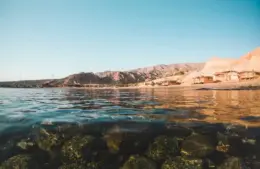 Red Sea as in the book of Exodus.