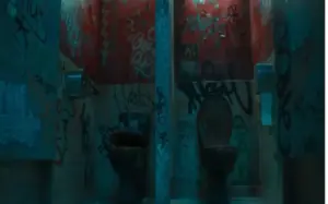 Singing toilets from the Super Bowl Liquid I.V. commercial.