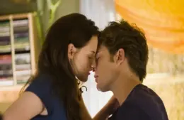 Bella and Edward in Twilight, one of the worst date movies.