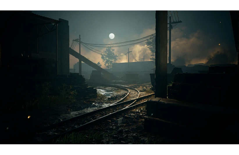 Railroad yard from The Defiant