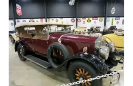 Red 1928 Franklin, Tupelo Automobile Museum, Tupelo, Mississippi