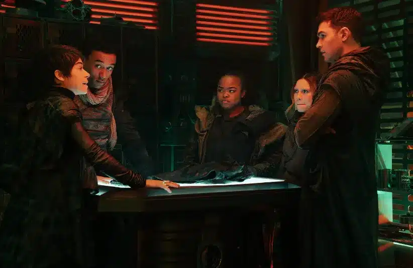 Anisha Mir and the cadets in Star Trek: Starfleet Academy