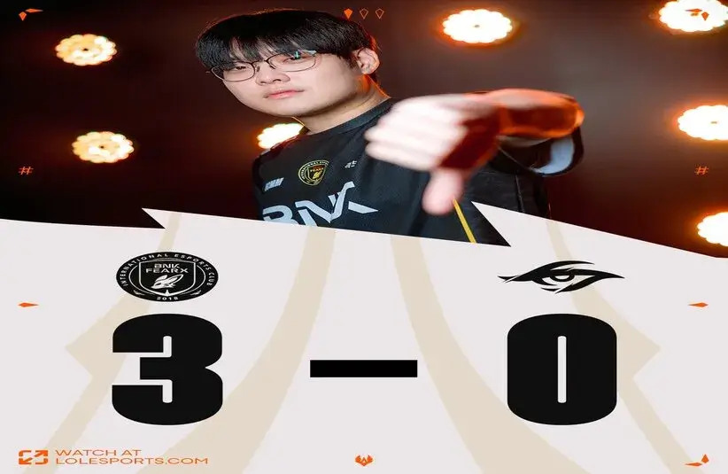 BFX Beat TSW 3-0 to eliminate them from First Stand