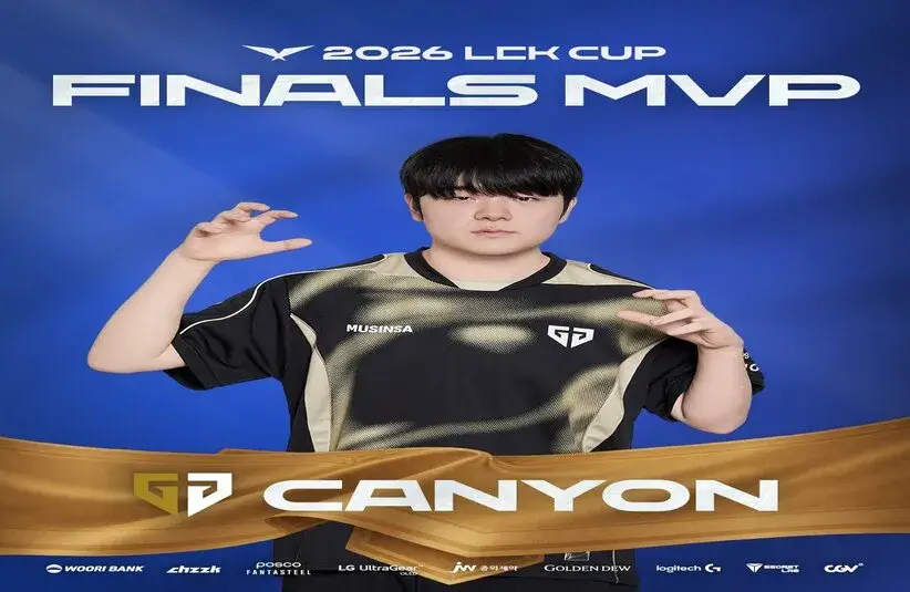 Canyon as the LCK Cup Grand Finals MVP