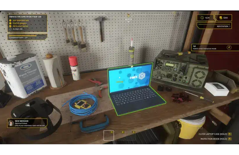 Screenshot from Electrician Simulator