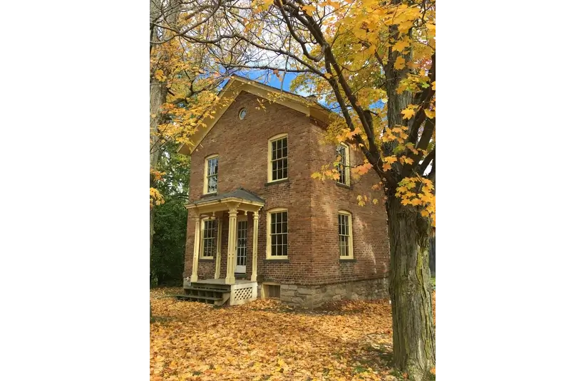 Photo of Harriet Tubman's home in Auburn, NY