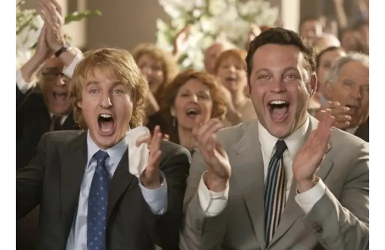 Owen Wilson & Vince Vaughn in “Wedding Crashers”