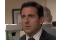 Steve Carell in “The Office” as Michael Scott