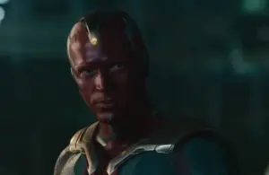 Paul Bettany as Vision in Avengers Infinity War before VisionQuest