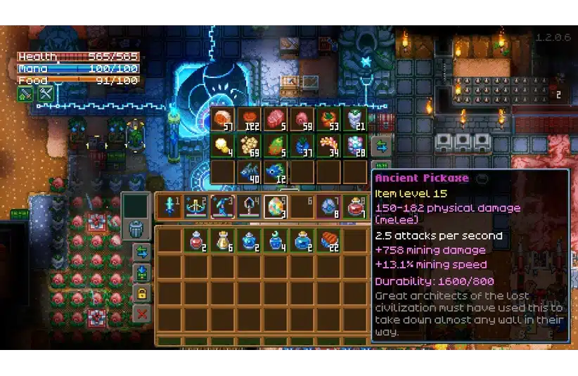 Core Keeper Ancient Pickaxe