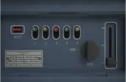 Resident Evil Requiem Organ Transport Box's panel display