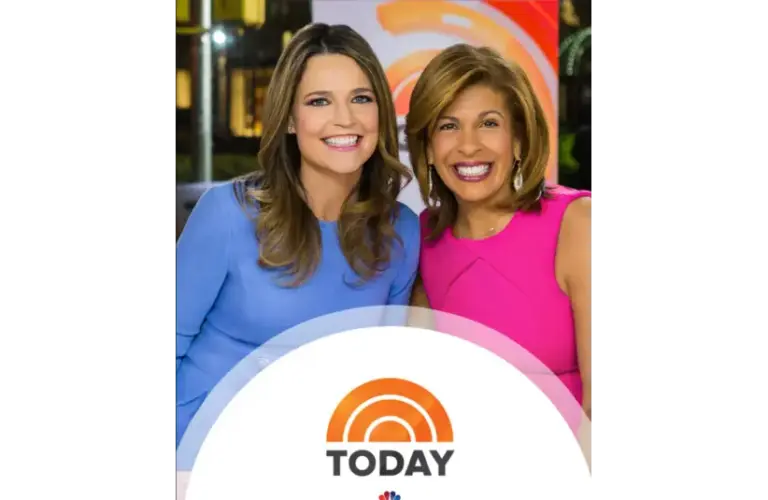 Hoda Kotb and Savannah Guthrie in "Today." © 2018 NBCUniversal