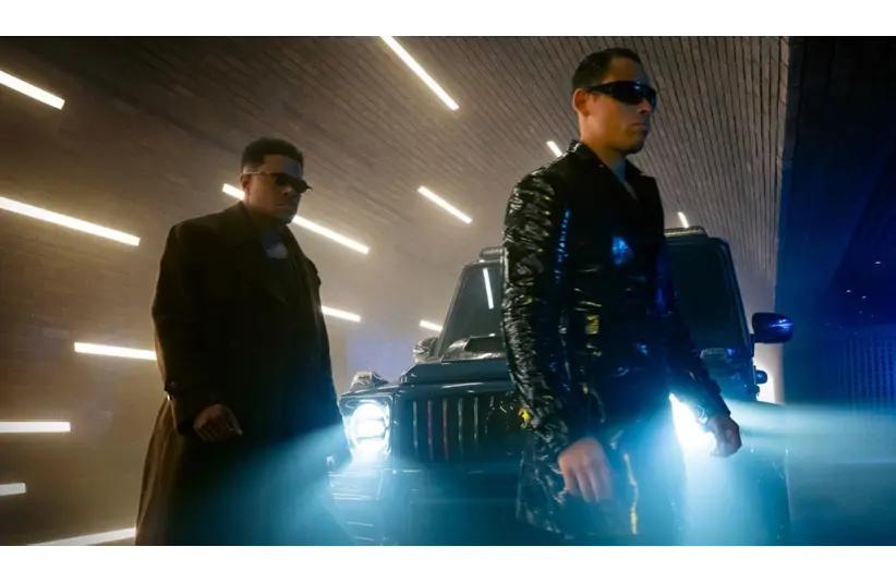 Anthony Ramos and Jeremy Pope in "The Beauty" (2026). Courtesy of FX