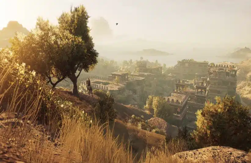 Assassin's Creed Odyssey landscape shot