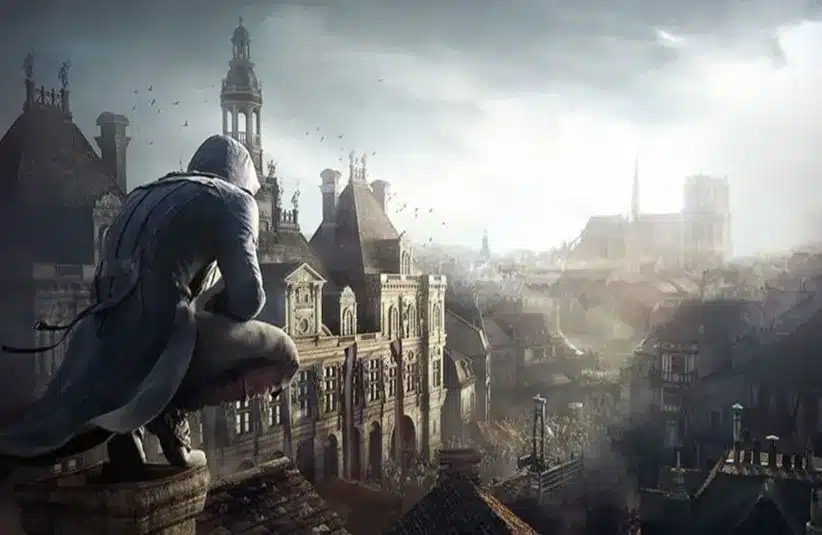 Assassin's Creed Unity landscape shot