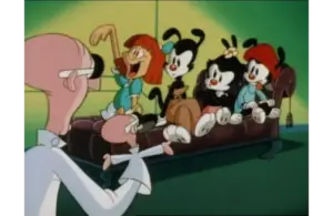 Screenshot from "Animaniacs", which was animated by the late Barry Caldwell. Courtesy of Warner Bros. Television Animation
