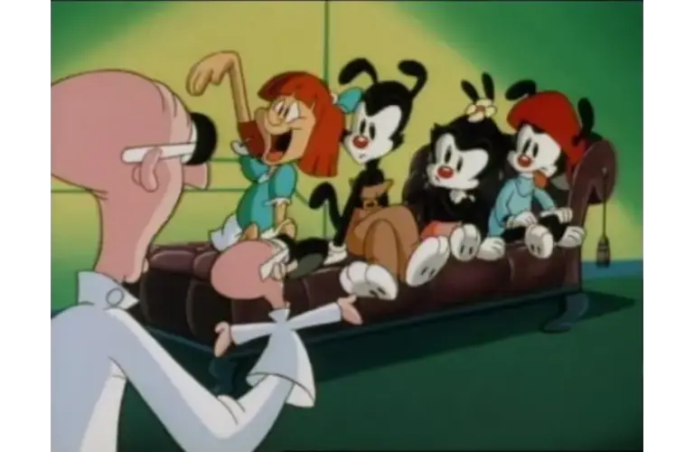 Screenshot from "Animaniacs", which was animated by the late Barry Caldwell. Courtesy of Warner Bros. Television Animation
