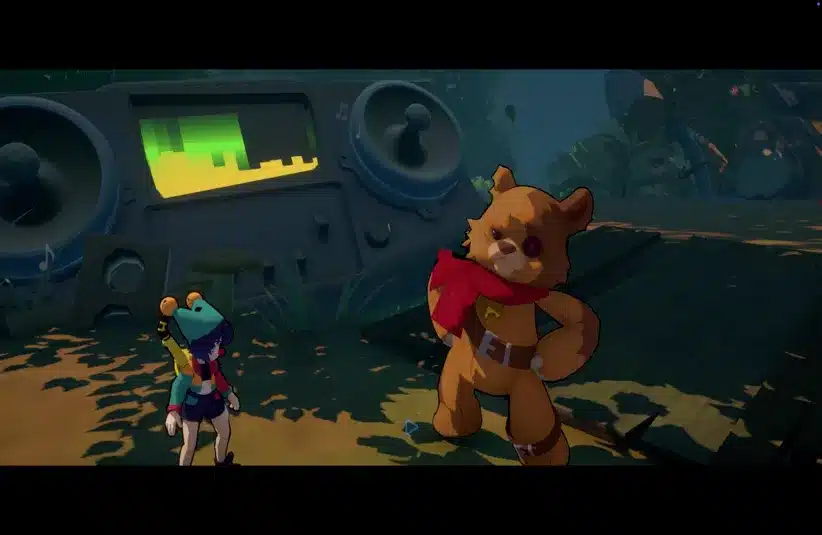 Screenshot of new Indie Hack-n-Slash Rhythm Game Alpha Nomos