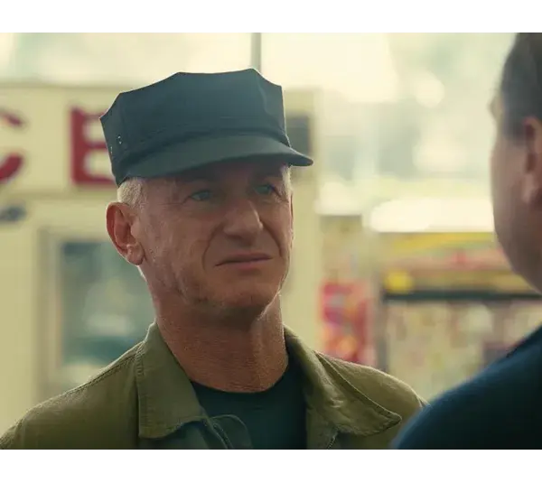 Image of Leonardo DiCaprio and Sean Penn in One Battle After Another (2025), Oscars win for Best Supporting Actor