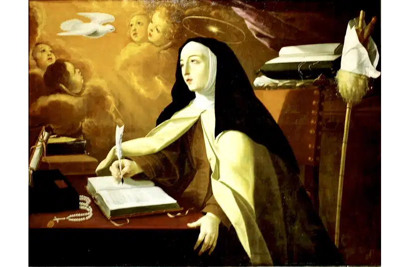 Image of painting, "St. Teresa of Avila" Josefa de Óbidos