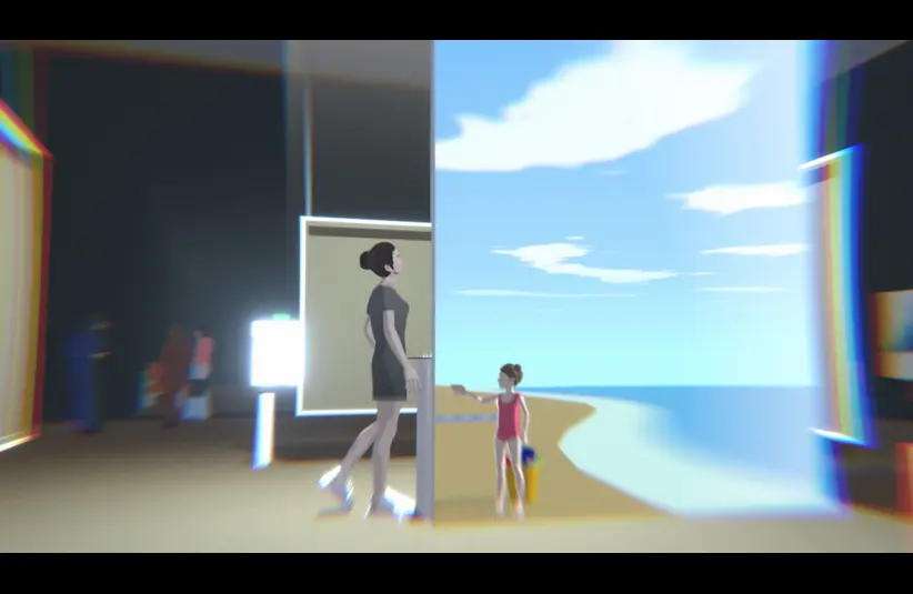 Screenshot from The Wreck for Epic Games Store mobile, visual novel, emotional, grief